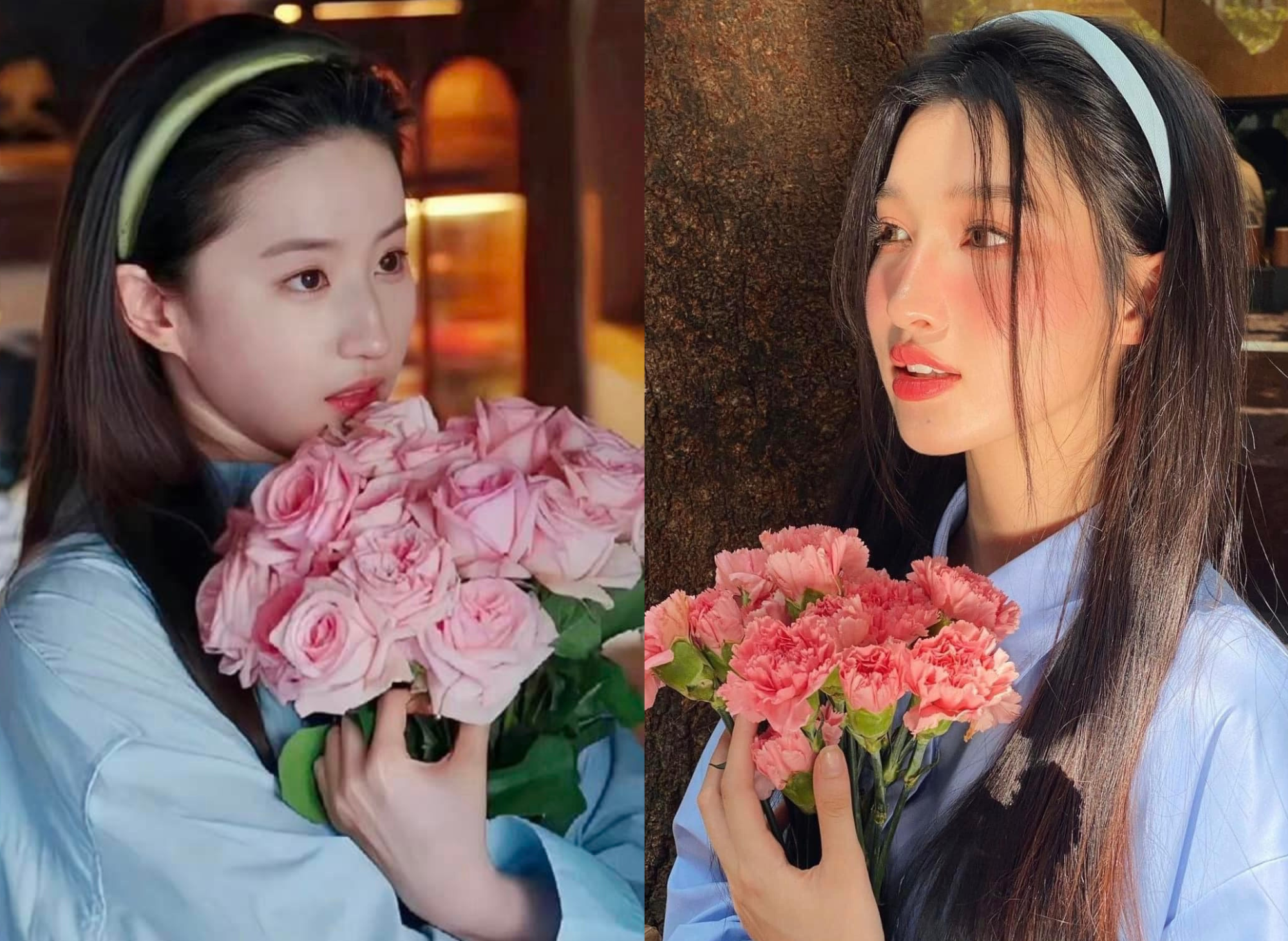 Die stolze Braut Phuong Nhi wurde von chinesischen Medien für ihre Schönheit gelobt, die Liu Yifei in nichts nachsteht – Foto 1.