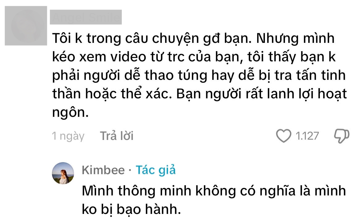 Đáp trả gây chú ý của con gái riêng chồng Vũ Thu Phương về chuyện 