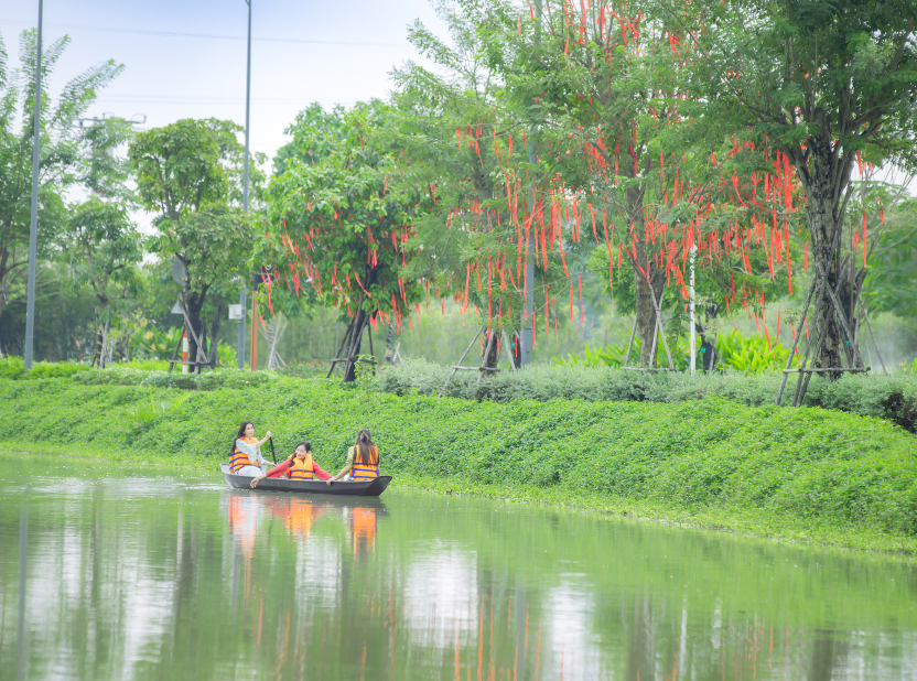 Tết này! Lên chuyến tàu về với thiên nhiên tại đường xuân giữa cánh đồng hoa- Ảnh 11.