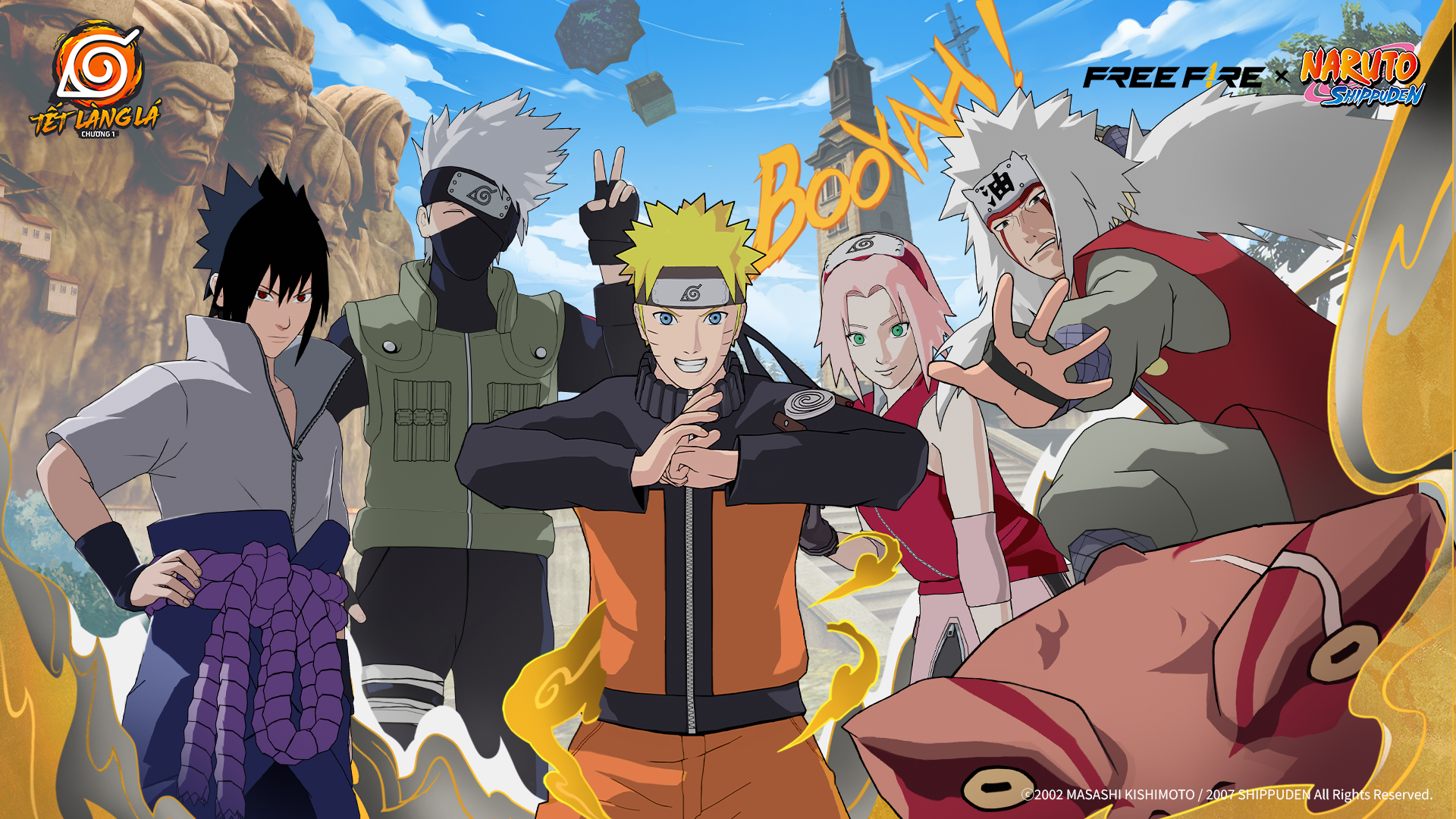 Naruto, Kakashi xuất hiện trong Free Fire gây chấn động, game thủ nhận một loạt quà miễn phí- Ảnh 4.