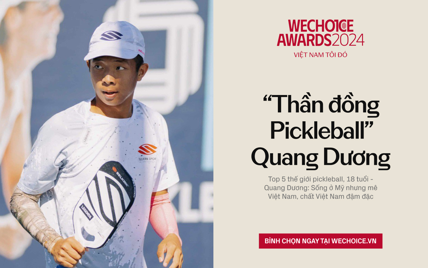 Top 5 thế giới pickleball, 18 tuổi - Quang Dương: Sống ở Mỹ nhưng mê Việt Nam, chất Việt Nam đậm đặc- Ảnh 17.