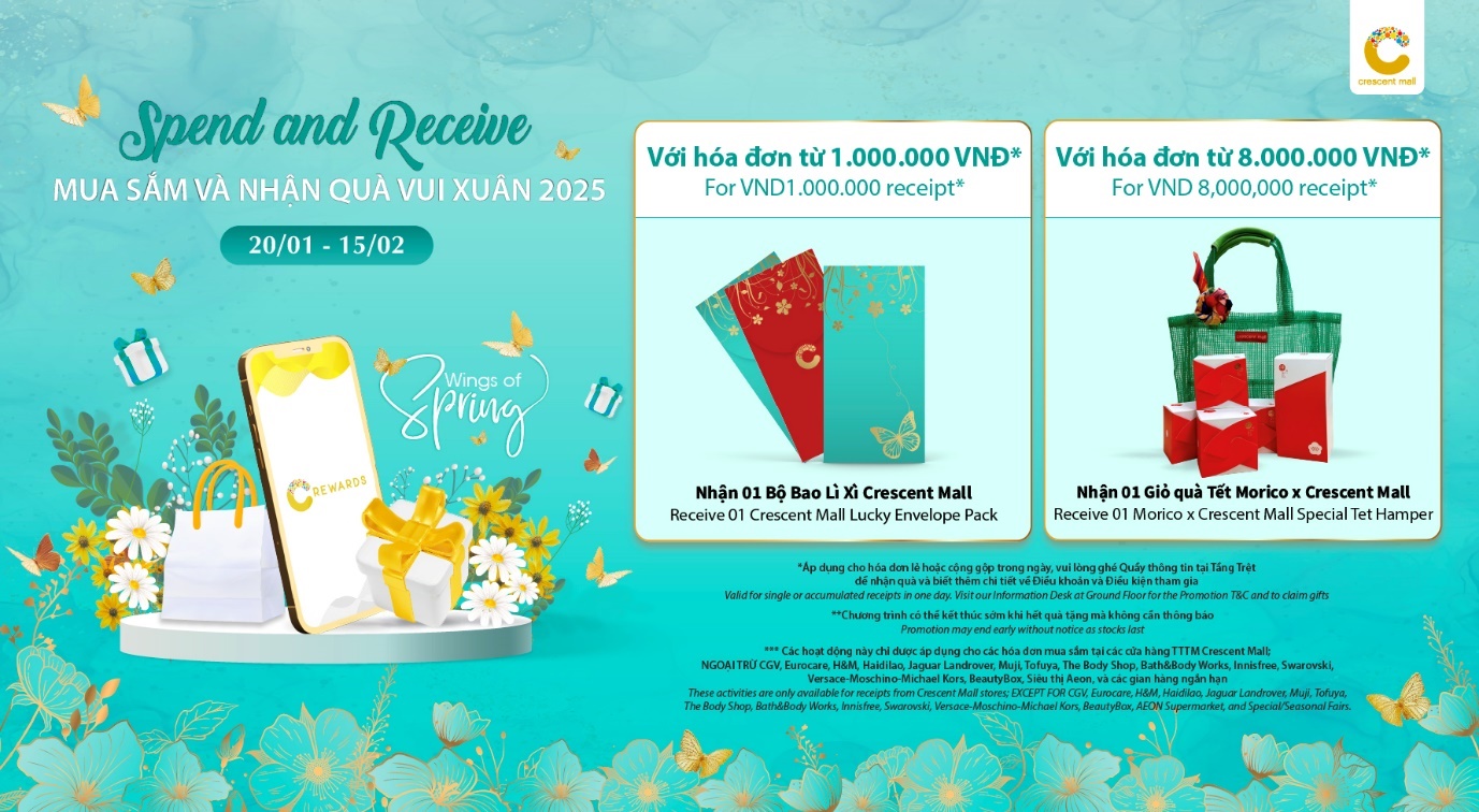 Đón xuân rộn ràng giữa khu vườn tràn ngập sắc hoa tại Crescent Mall- Ảnh 4.