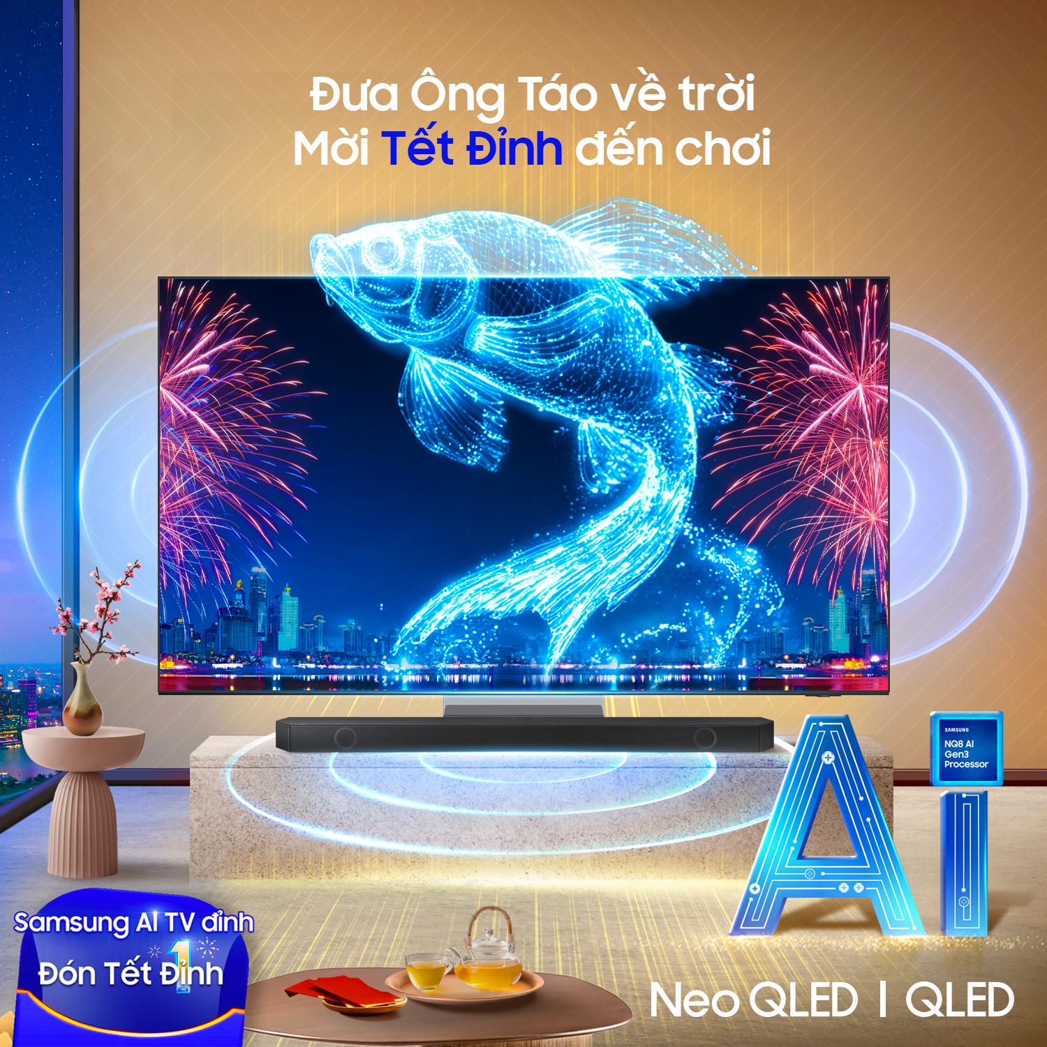 Đưa ông Táo về trời, mời Tết đỉnh đến chơi với TV màn hình lớn- Ảnh 1.