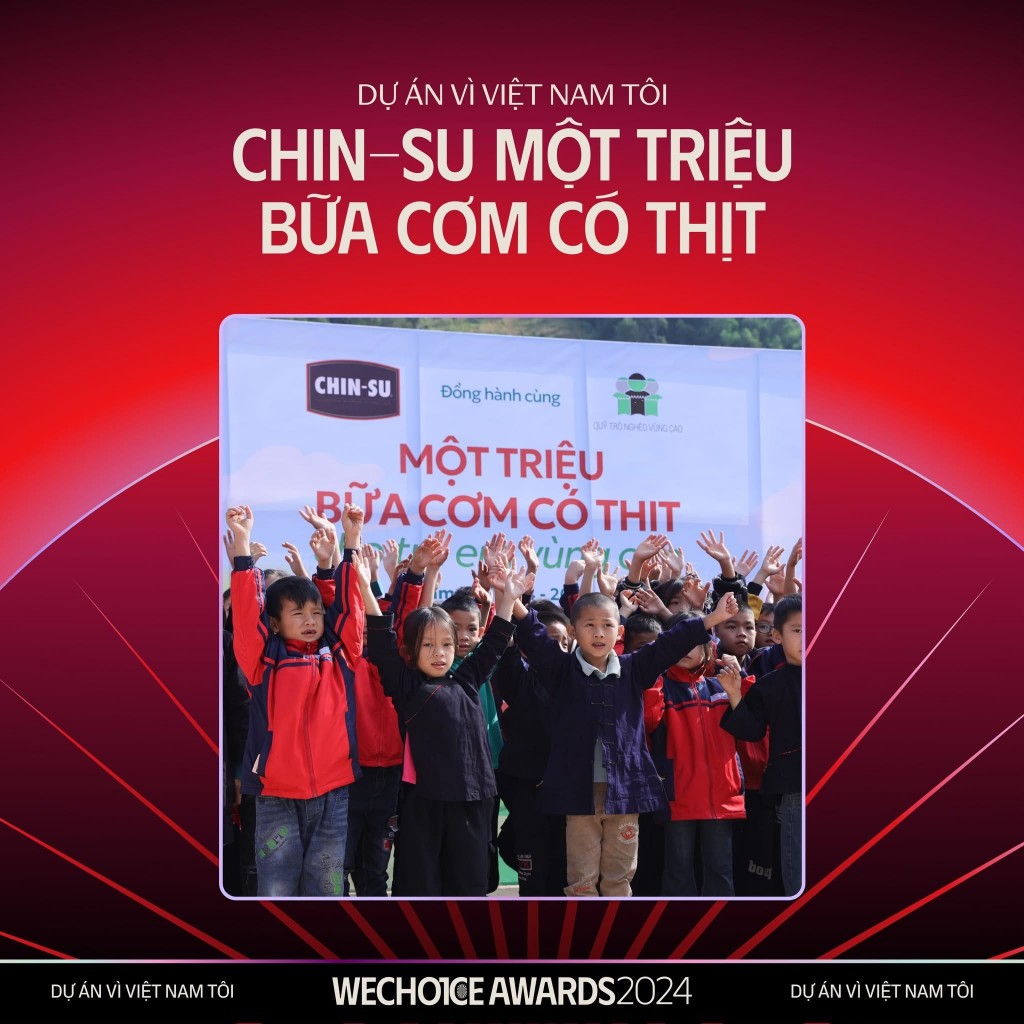 Vinh danh tại WeChoice Awards, dự án vì Việt Nam tôi - 