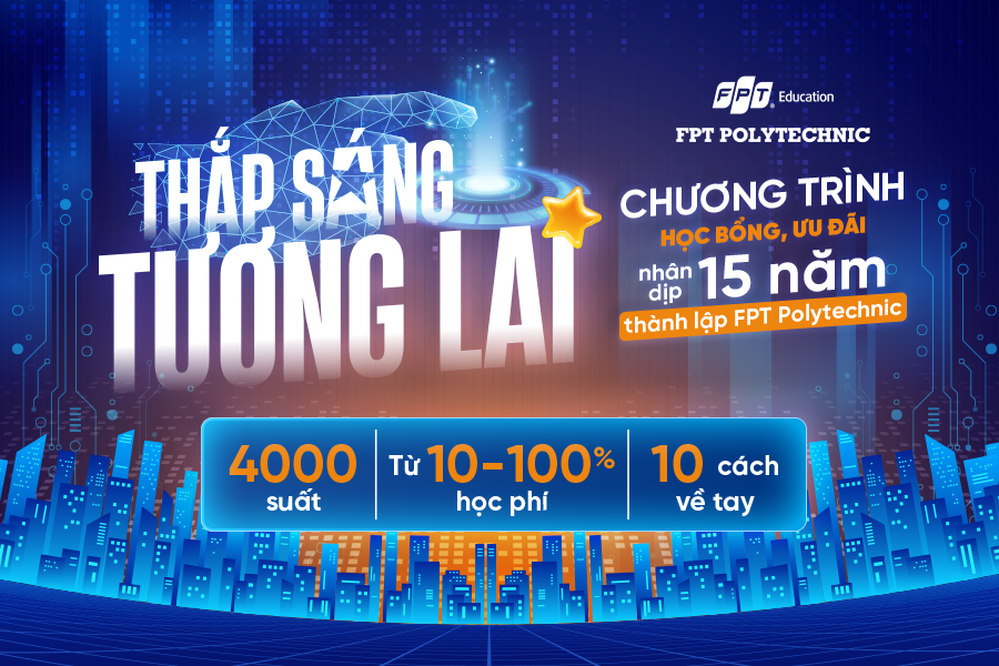 FPT Polytechnic triển khai quỹ học bổng lớn, thắp sáng tương lai thế hệ trẻ- Ảnh 1.