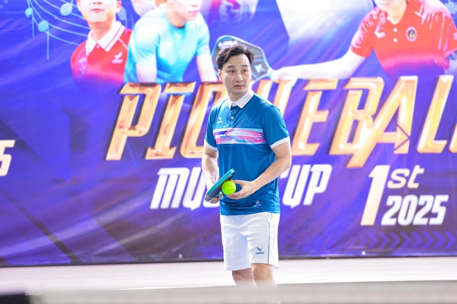 MC Thành Trung "flex nhẹ" trình pickleball- Ảnh 2.