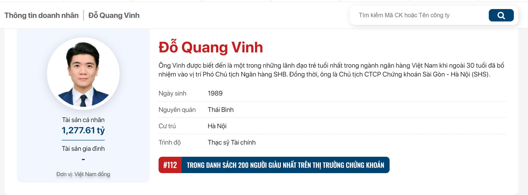 "Tổng tài" tuổi Tỵ của ngân hàng SHB: Thiếu gia tập đoàn nghìn tỷ, học thạc sĩ mới biết gia đình có điều kiện- Ảnh 8.