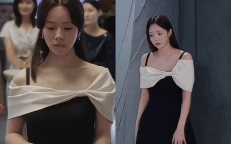 Chiếc váy được 2 nữ chính phim Hàn "sủng", mặc vào có ngay chồng như ý- Ảnh 1.