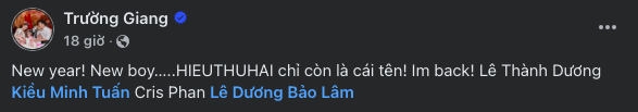 Trường Giang: HIEUTHUHAI là ca sĩ - rapper đẹp trai ngoan hiền nhất Việt Nam- Ảnh 3.