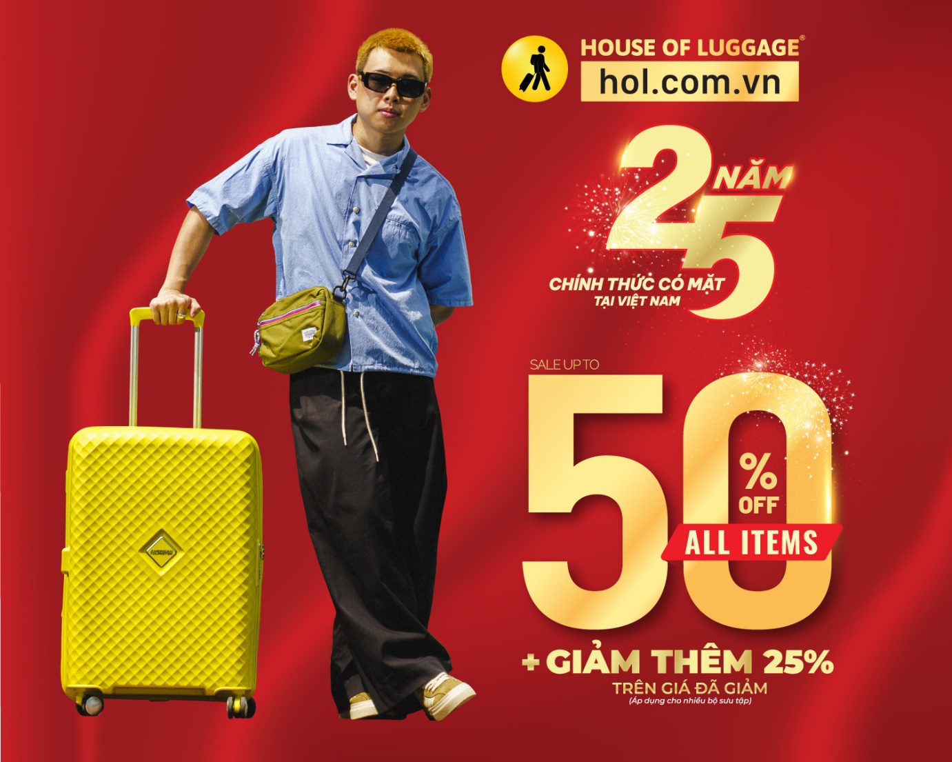 House Of Luggage tung ưu đãi mừng 25 năm chính thức đưa các thương hiệu vali quốc tế đến Việt Nam- Ảnh 2.