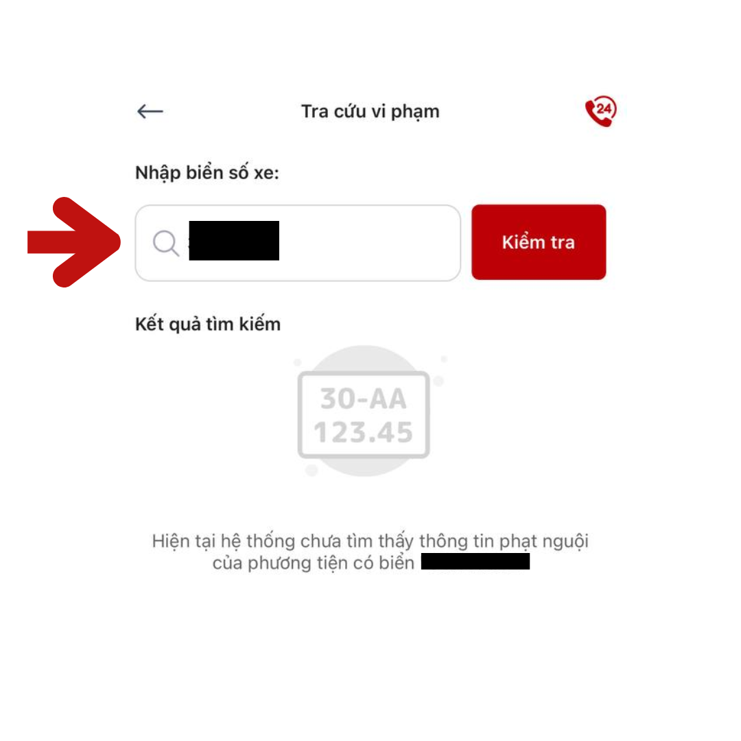 Hướng dẫn tra cứu phạt nguội trên ứng dụng VNeTraffic- Ảnh 3.