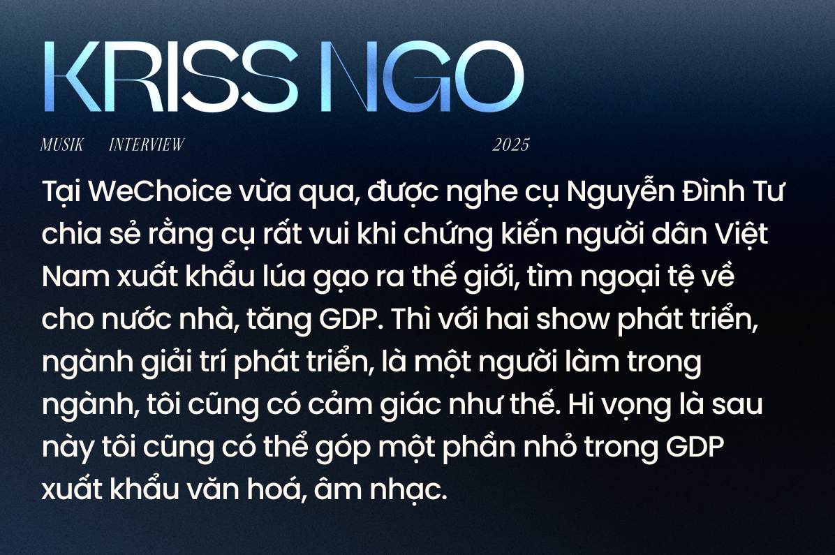 Kriss Ngo - producer đứng sau thành công của Trống Cơm: 