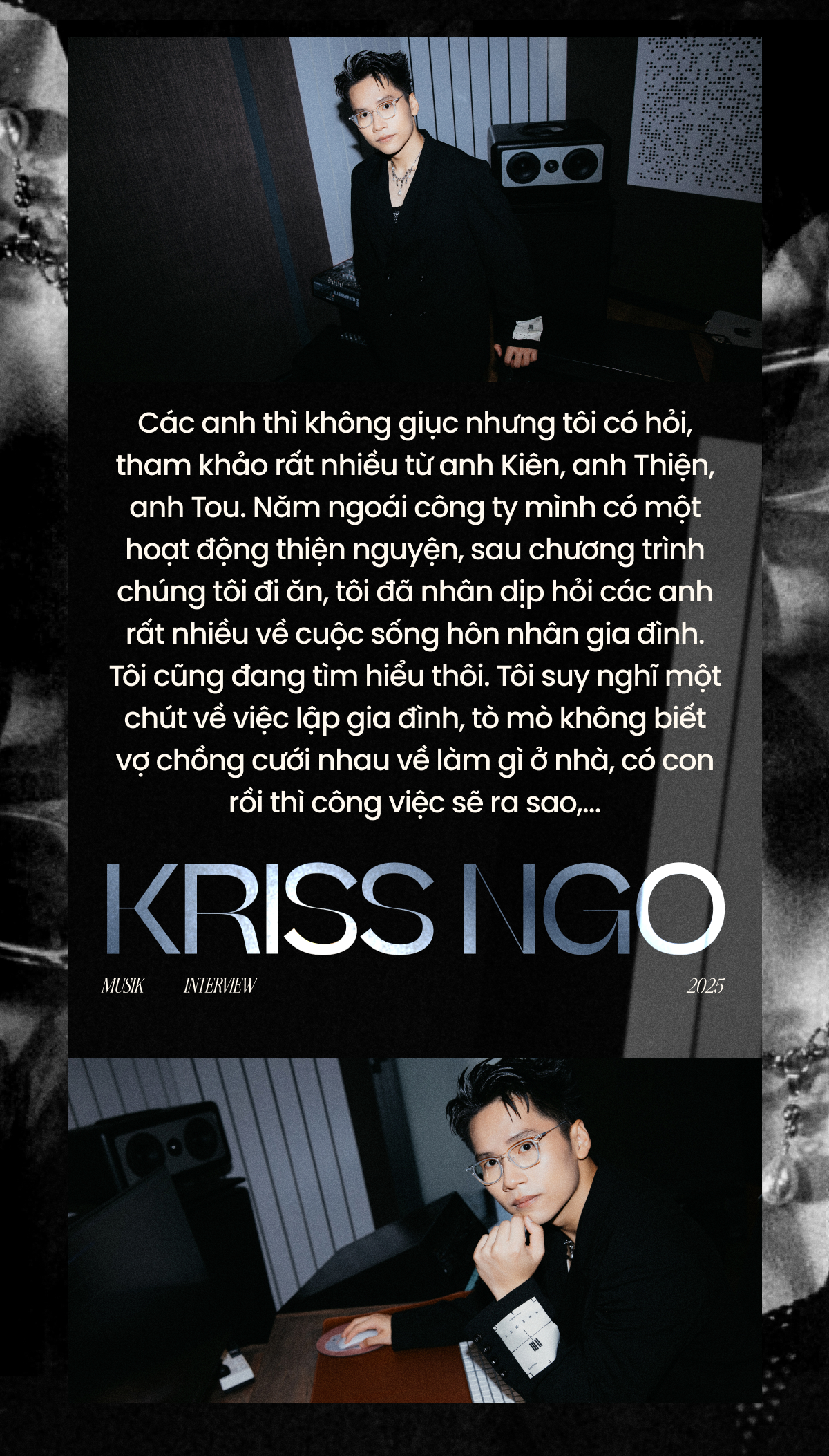 Kriss Ngo - producer đứng sau thành công của Trống Cơm: 