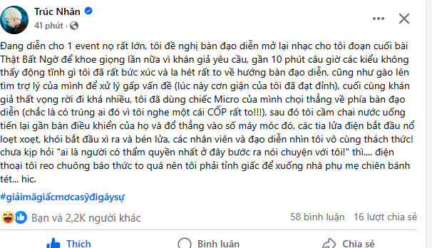 Sao nam Vbiz kể chuyện căng thẳng ném micro lên bàn đạo diễn, cú twist cuối không ai ngờ tới- Ảnh 1.