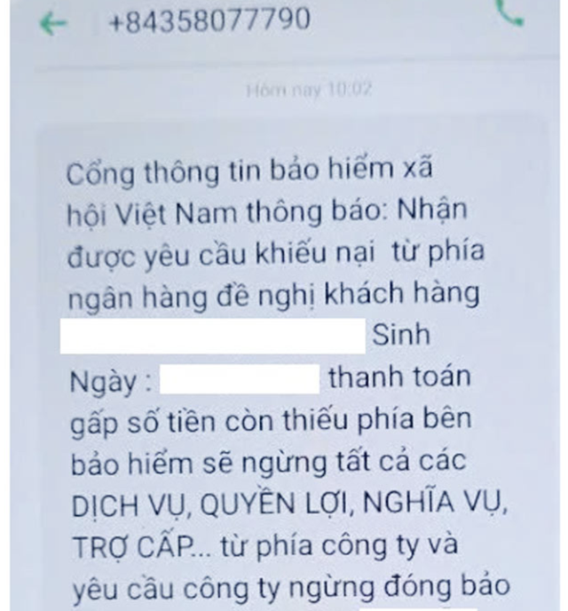 Nhận diện tin nhắn giả danh, lừa đảo, chiếm đoạt tài sản- Ảnh 1.