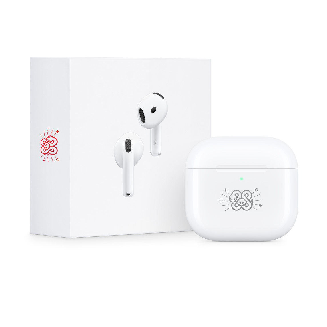 Apple ra mắt AirPods 4 phiên bản mừng Tết Nguyên Đán nhưng lại không bán tại Việt Nam- Ảnh 1.