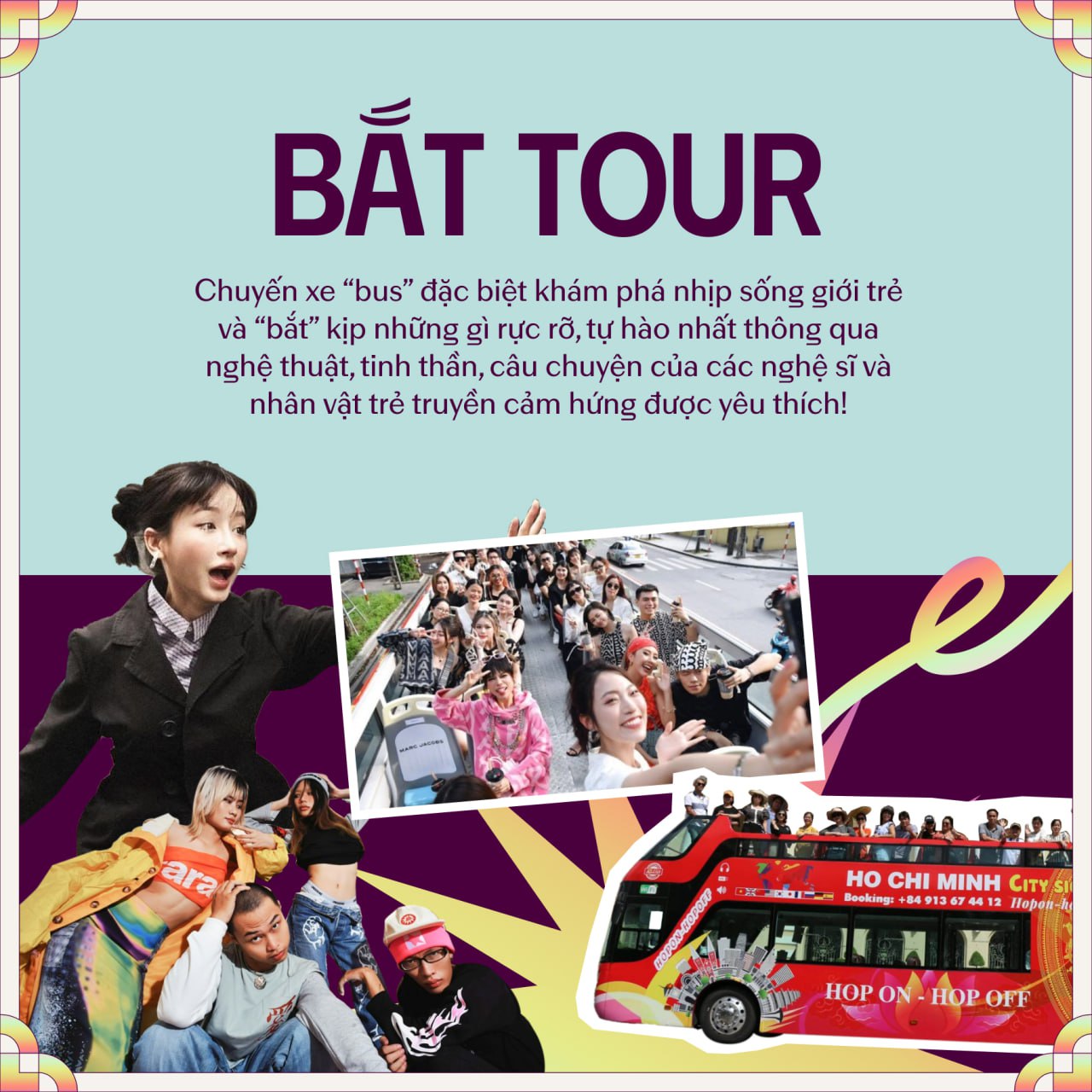 Bắt Tour - chuyến xe bus đặc biệt của WeYoung: Bắt trọn khoảnh khắc cùng âm nhạc và nghệ sĩ trẻ cá tính, sáng tạo- Ảnh 2.