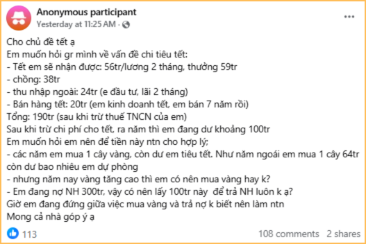 Tiêu Tết hết 90 triệu, đang nợ 300 triệu nhưng gia đình này vẫn khiến mọi người phải nể vì 1 chi tiết- Ảnh 1.