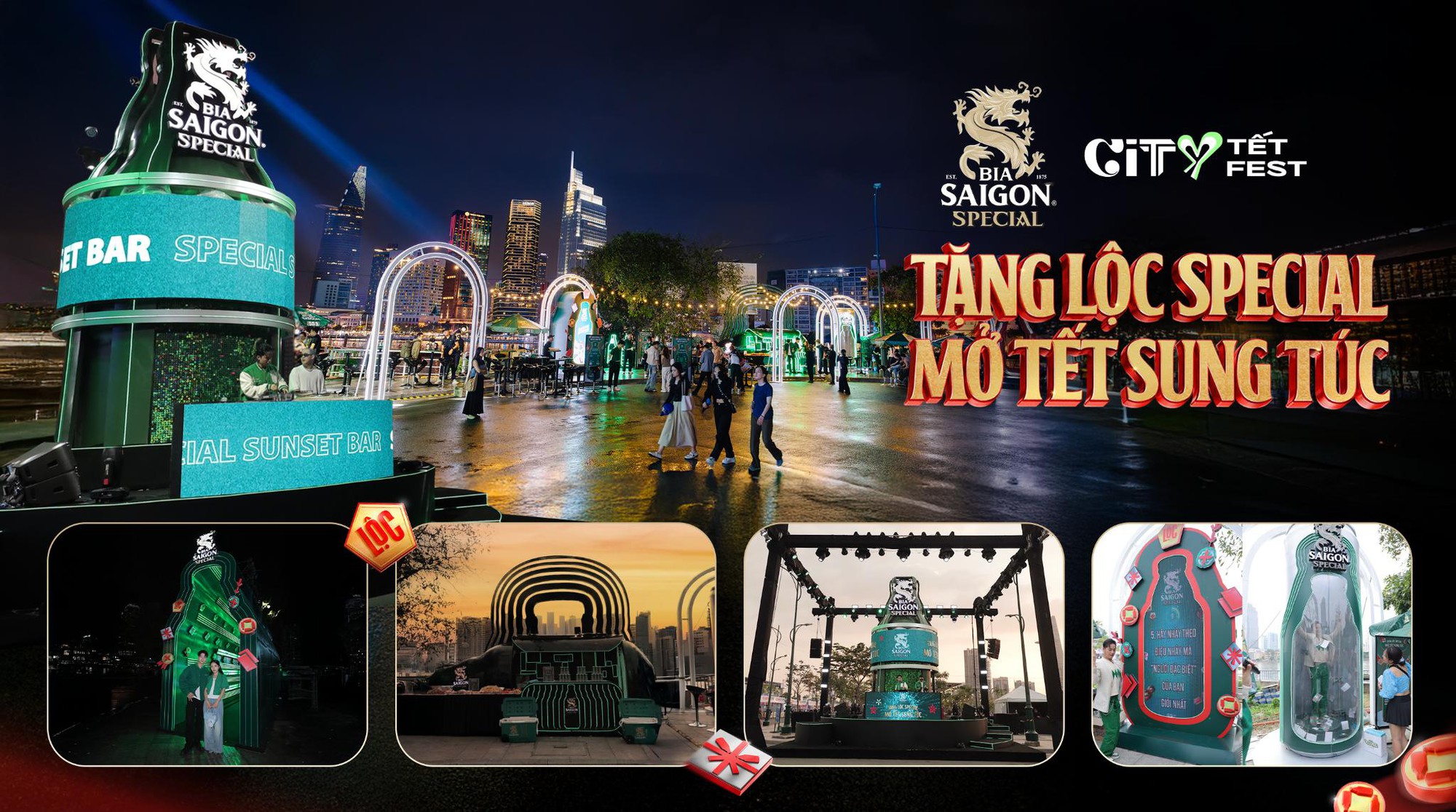 Hàng ngàn khán giả cháy hết mình cùng Bia Saigon Special tại City Tết Fest - Lễ hội countdown lớn bậc nhất thành phố Thủ Đức- Ảnh 3.