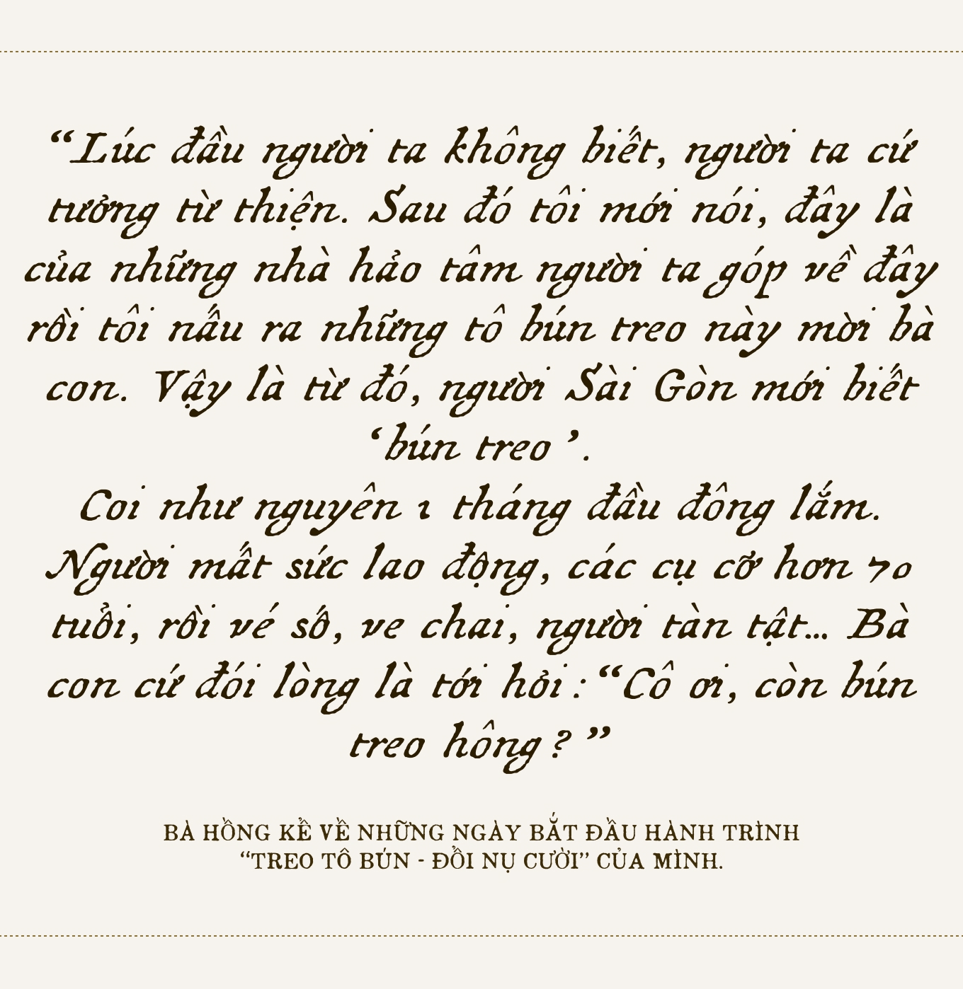 Phở treo, bún treo: Những người rủ nhau “Treo” một bữa “thương” - ấm lòng người thường- Ảnh 16.