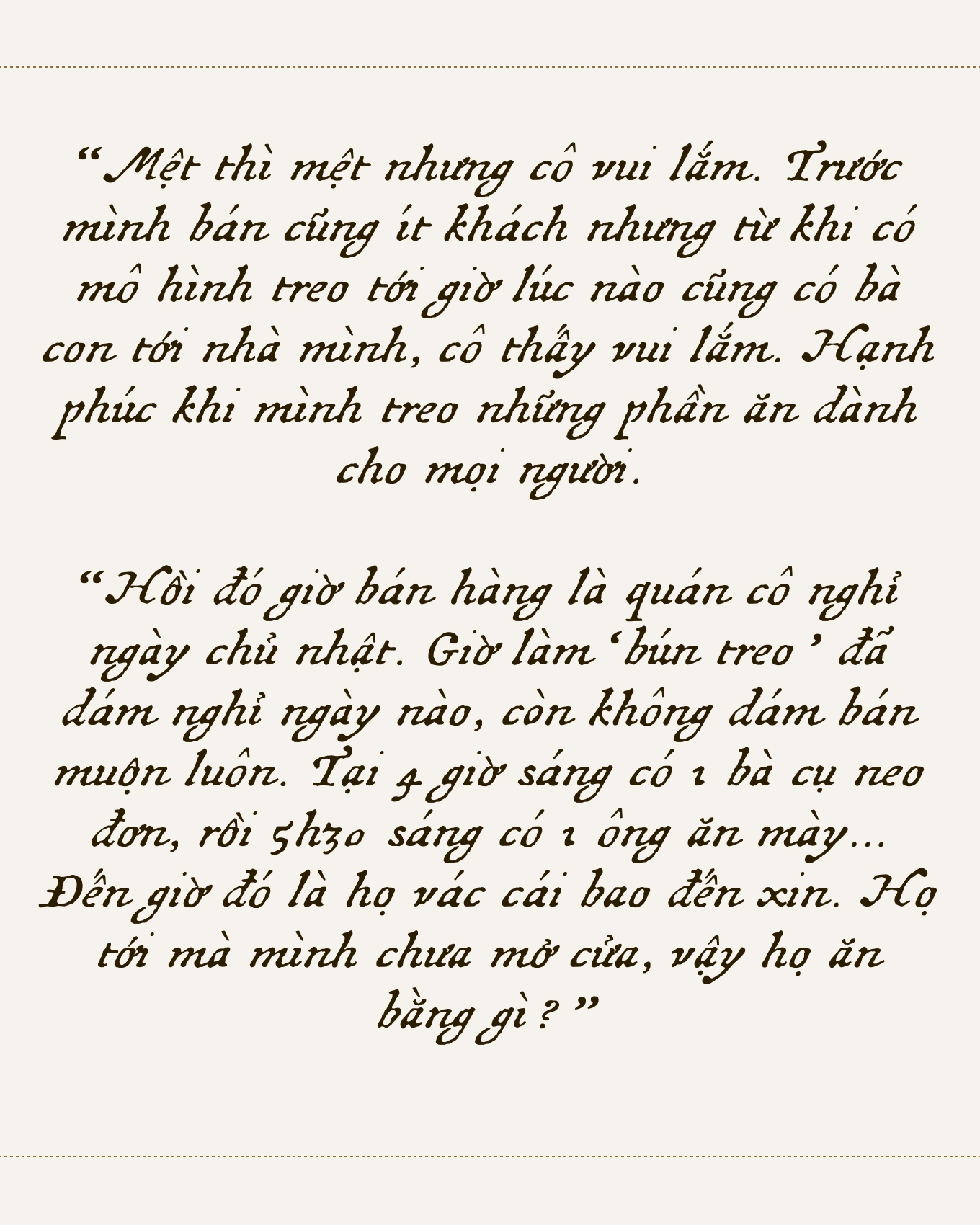 Phở treo, bún treo: Những người rủ nhau “Treo” một bữa “thương” - ấm lòng người thường- Ảnh 19.