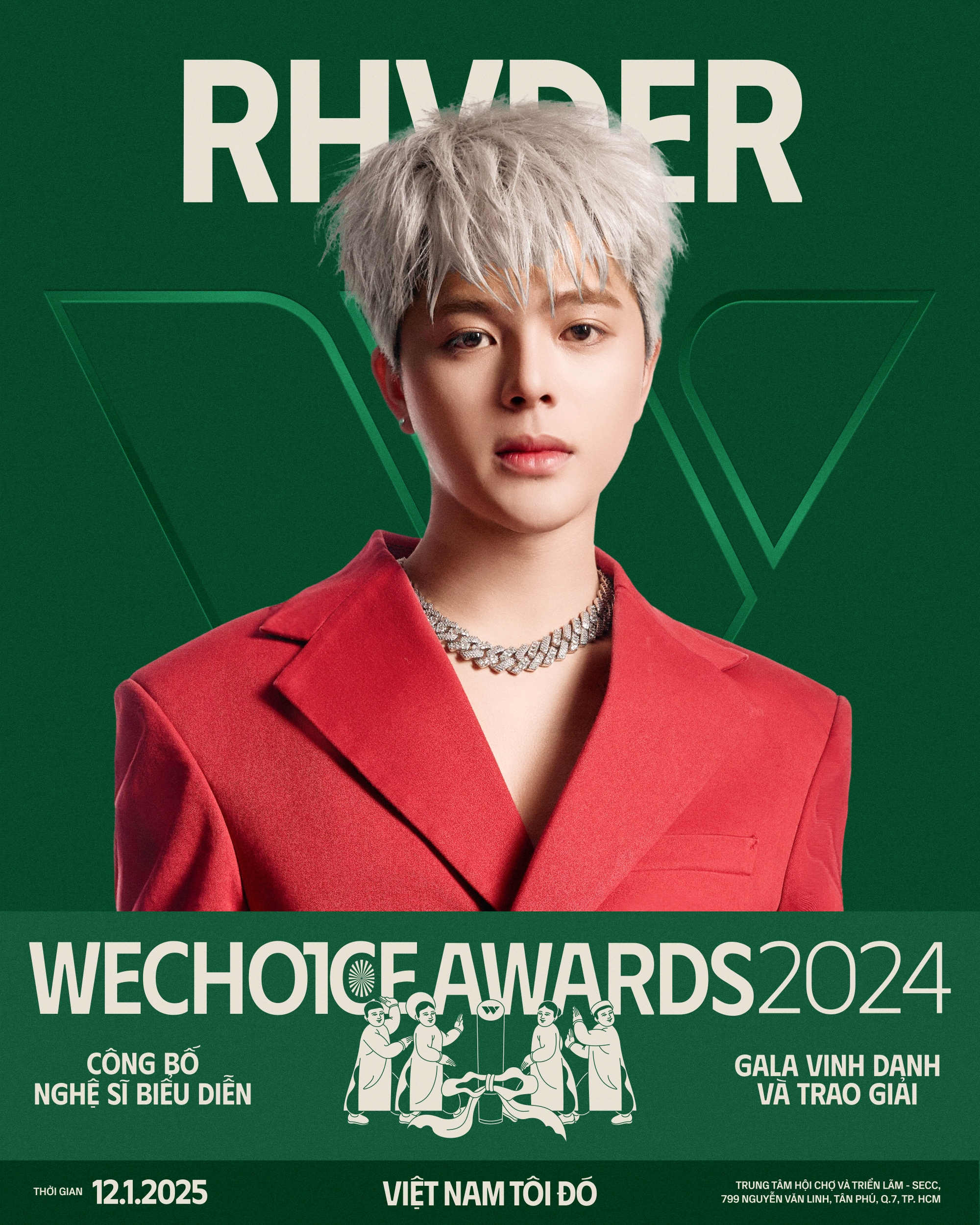 Thêm màn kết hợp “chấn động” tại Gala WeChoice Awards 2024: SOOBIN - Vũ Cát Tường hội ngộ, RHYDER hứa hẹn gây sốt!- Ảnh 7.