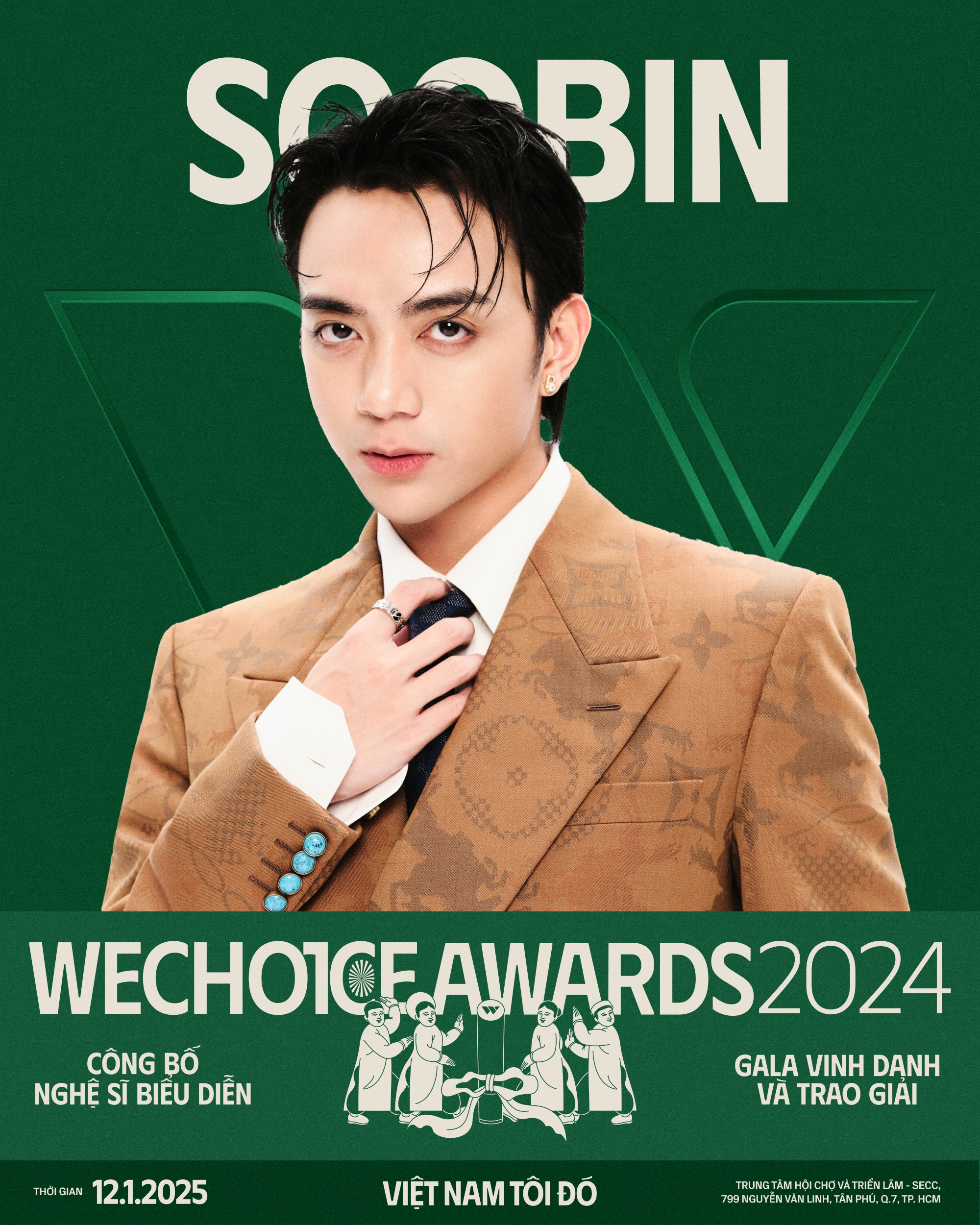 Thêm màn kết hợp “chấn động” tại Gala WeChoice Awards 2024: SOOBIN - Vũ Cát Tường hội ngộ, RHYDER hứa hẹn gây sốt!- Ảnh 4.