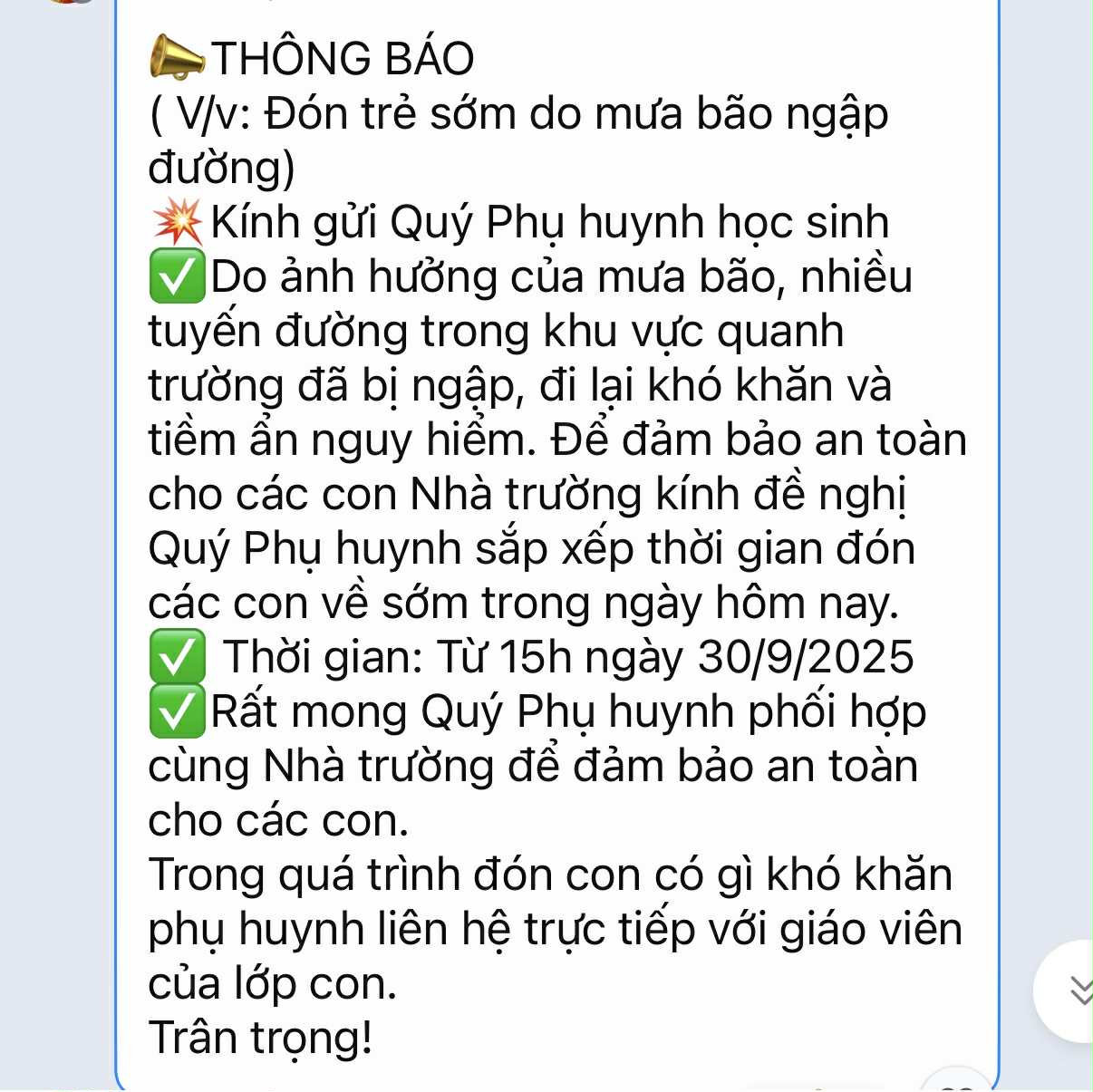 Sáng 1/10: Nhiều phụ huynh phải xin ngh…