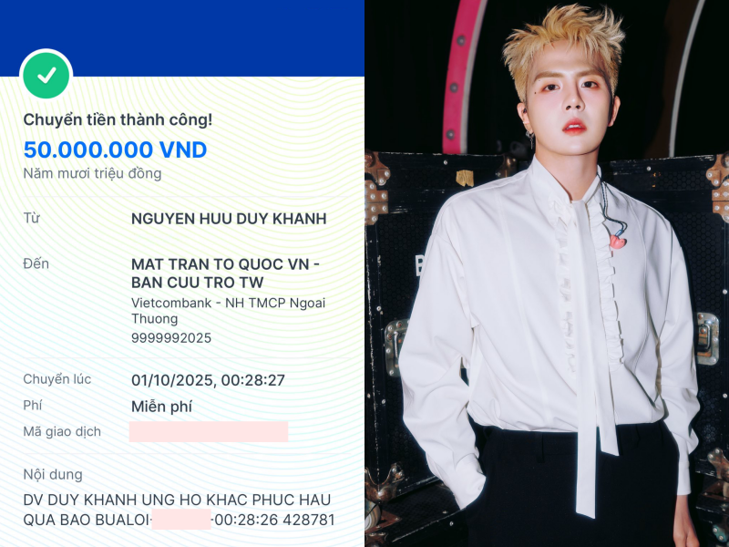 Trường Giang, Mỹ Tâm, vợ chồng Trấn Thành và dàn sao chung tay quyên góp khắc phục hậu quả bão lũ- Ảnh 9.