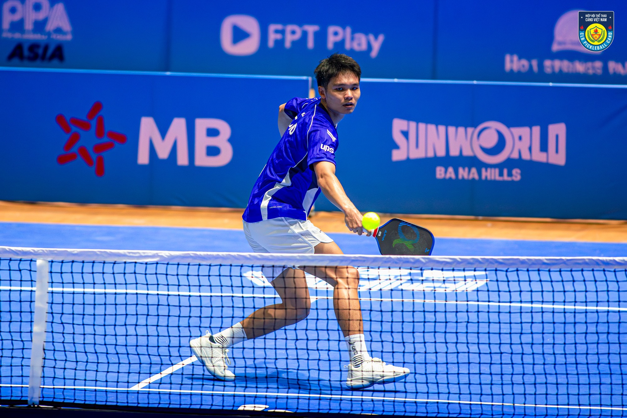 Hot: Trịnh Linh Giang ra mắt trong màu áo CLB pickleball Công An Nhân Dân tại PPA Tour Vietnam Cup 2025- Ảnh 1.