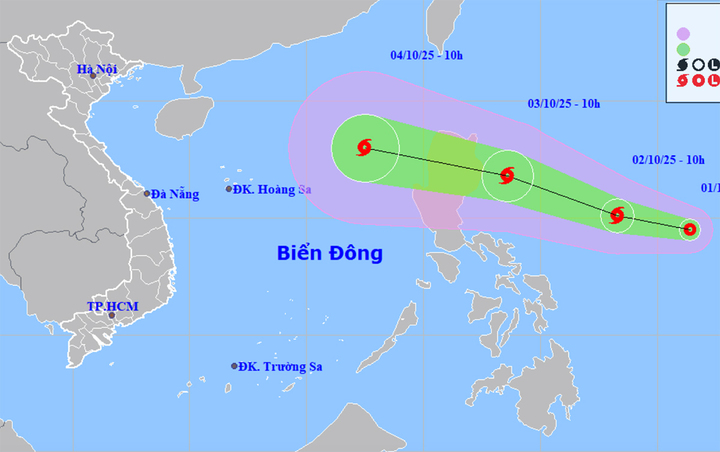 Biển Đông sắp đón cơn bão thứ 11 trong năm 2025- Ảnh 1.