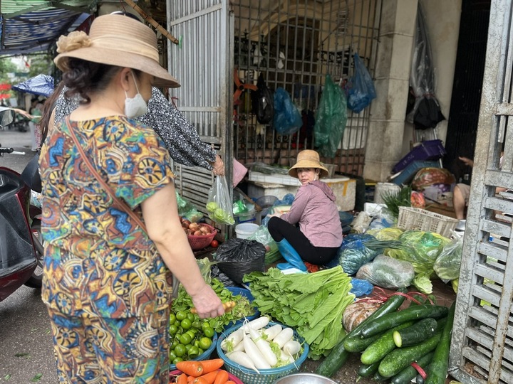 Giá rau xanh ở Hà N…