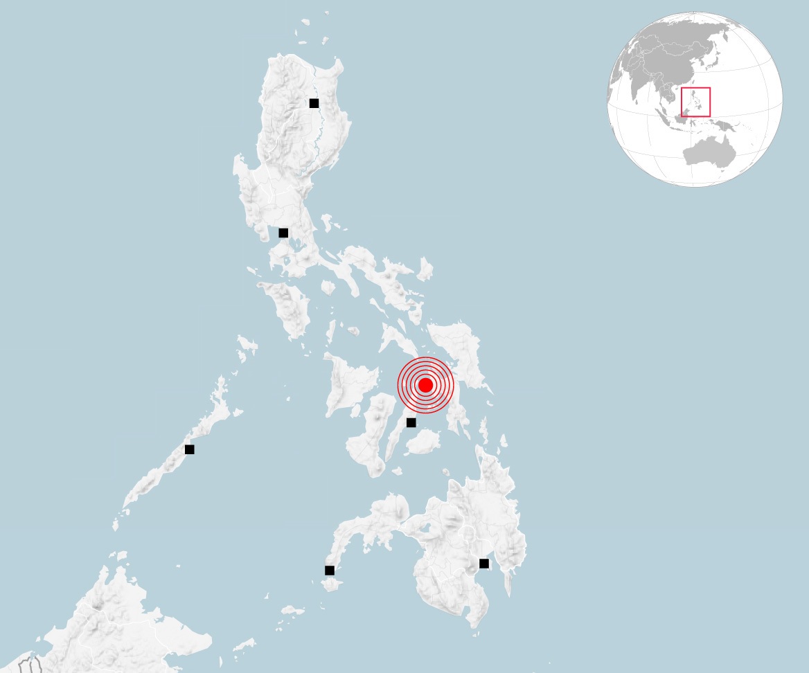 Động đất mạnh làm rung chuyển Philippines, hàng chục người thiệt mạng- Ảnh 1.