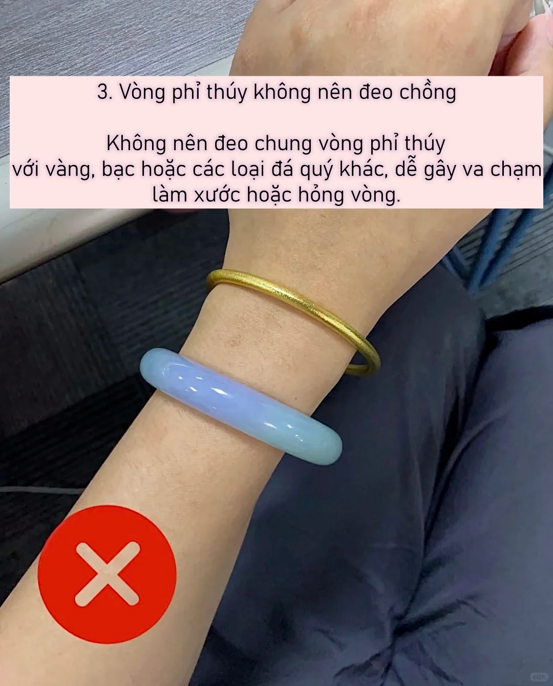 Vì sao hội phú bà Trung Quốc không vòng phỉ thúy ở tay phải?- Ảnh 4.