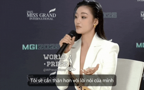 Hoa hậu Yến Nhi sững người khi bị chủ tịch Miss Grand hỏi về livestream nói xấu Sen Vàng- Ảnh 2.