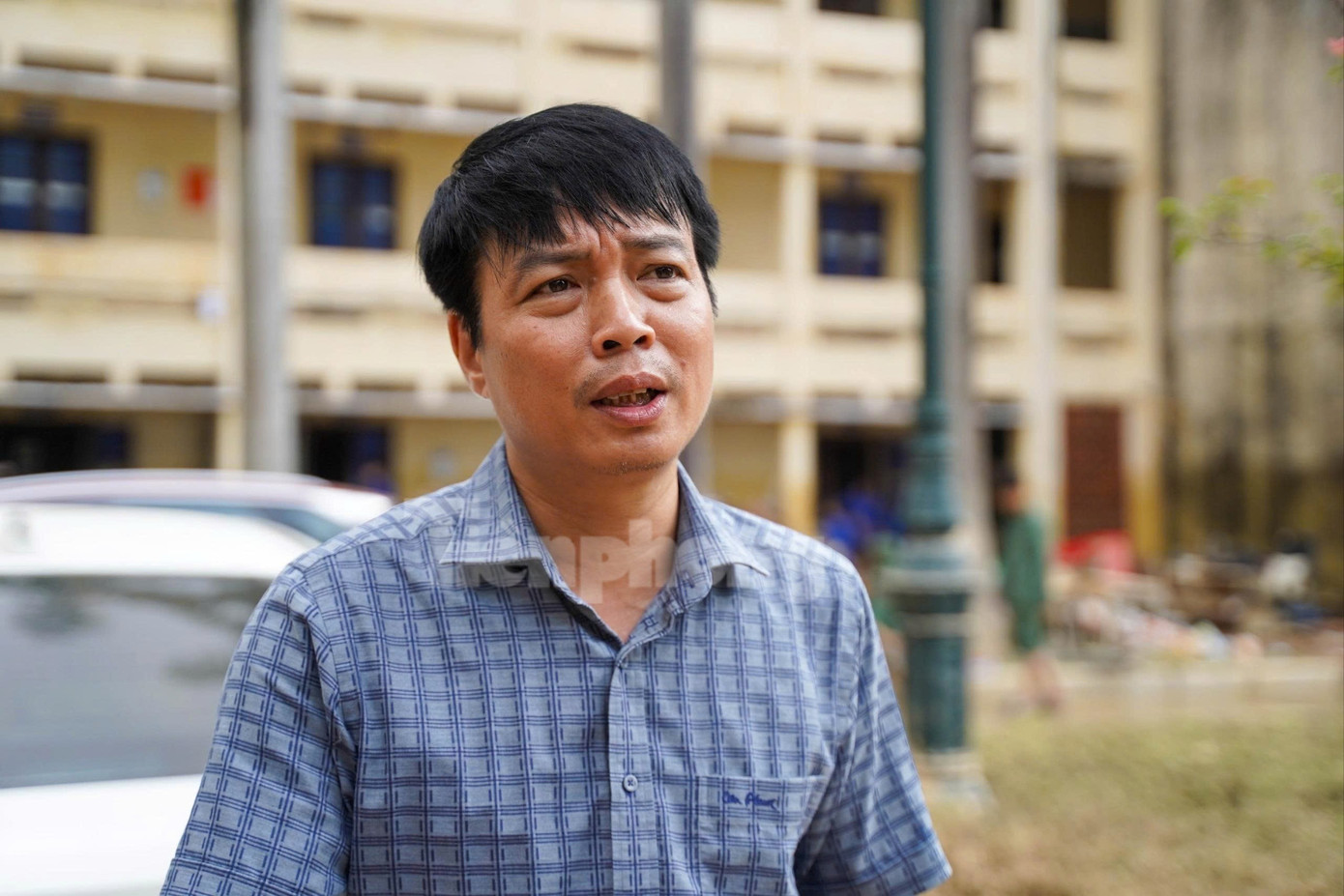 Trường Đại học sư phạm đề nghị Công an xác minh thông tin tăng giá cơm sinh viên ngày lũ- Ảnh 1.