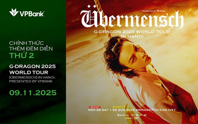 Thỏa lòng fan mong đợi, concert G-DRAGON thêm đêm diễn thứ hai, chỉ một nhóm fan được đặc quyền mua vé sớm- Ảnh 1.