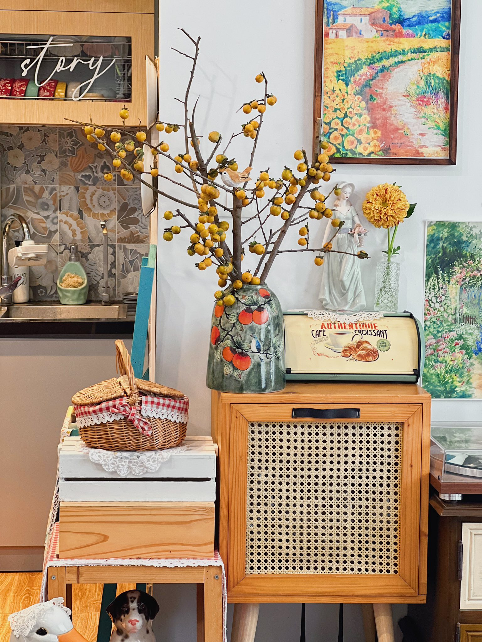 Căn bếp 6m&sup2; trong chung cư 70m&sup2; của mẹ 8X ở H&agrave; Nội: Nhỏ th&ocirc;i nhưng khiến ai cũng muốn dọn nh&agrave; v&agrave; nấu ăn ngay lập tức- Ảnh 10.