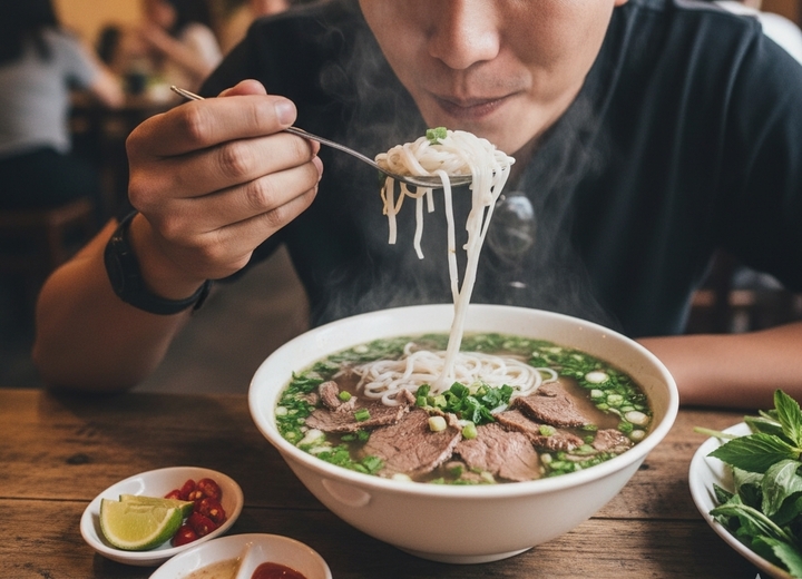 Ăn phở bò thường xuyên có tốt?- Ảnh 1.
