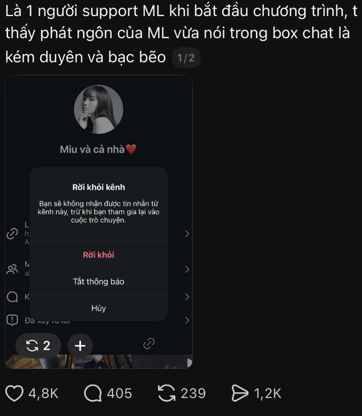 Tình trạng bất ổn của Miu Lê- Ảnh 4.
