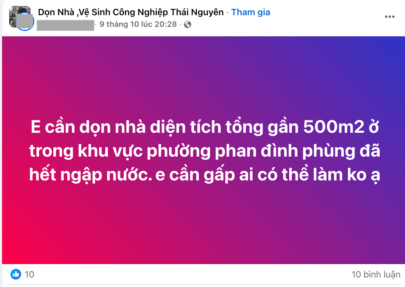 100k - 300k/ tiếng dọn nhà sau lũ: Thương ông bà, không ai chê giá... chỉ sợ không ai đến giúp- Ảnh 2.