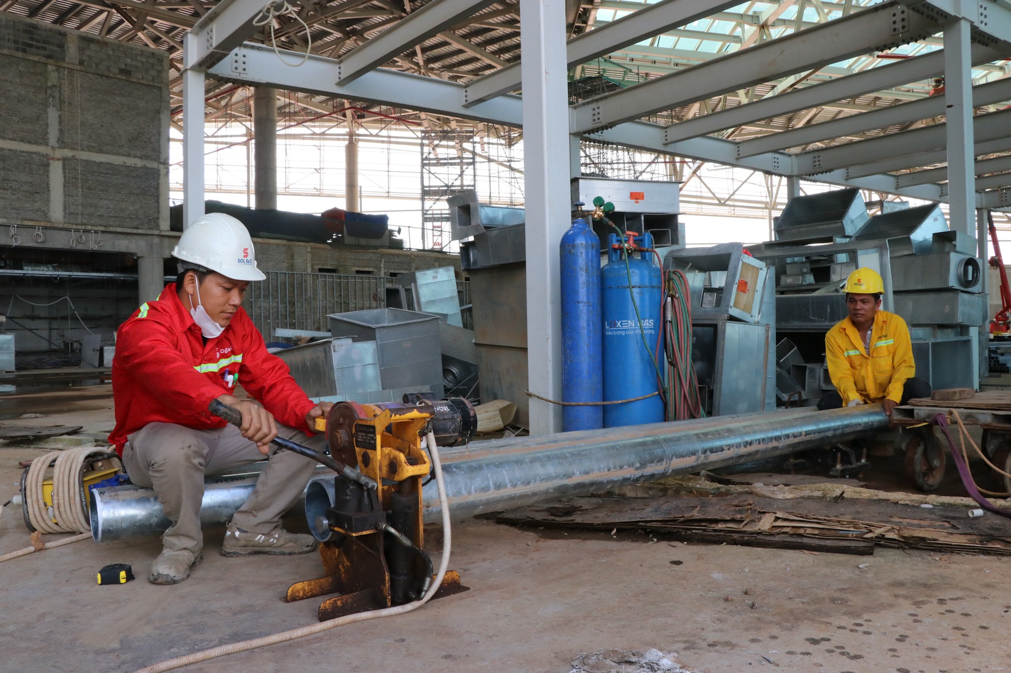 Cận cảnh sân bay Long Thành sắp đón chuyến bay đầu tiên- Ảnh 6.