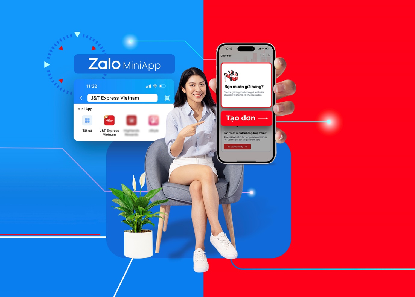 J&T Express ra mắt Mini App trên Zalo: Giải pháp thuận tiện để đặt và tra cứu đơn hàng- Ảnh 1.