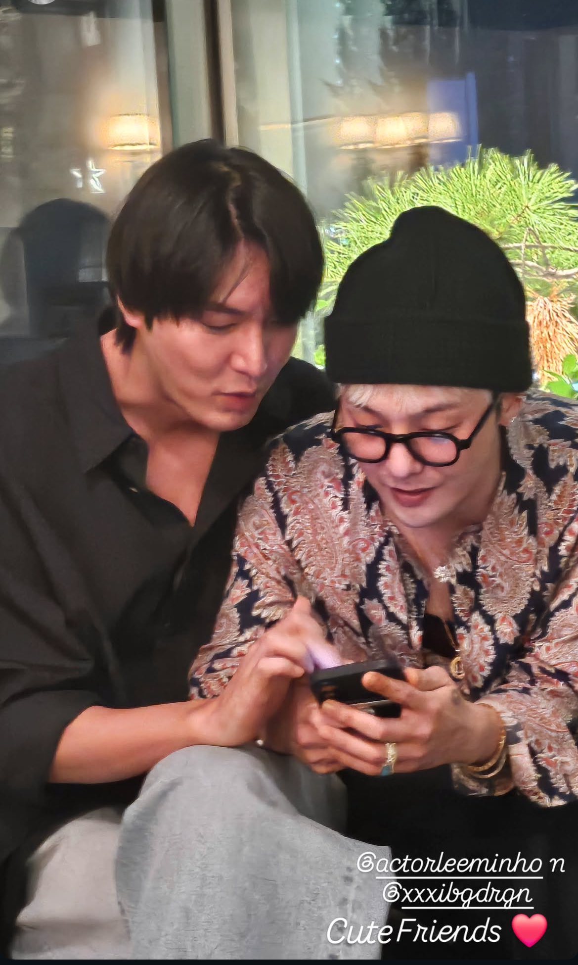 Không thể tin nổi bộ mặt thật của G-DRAGON và Lee Min Ho!- Ảnh 1.