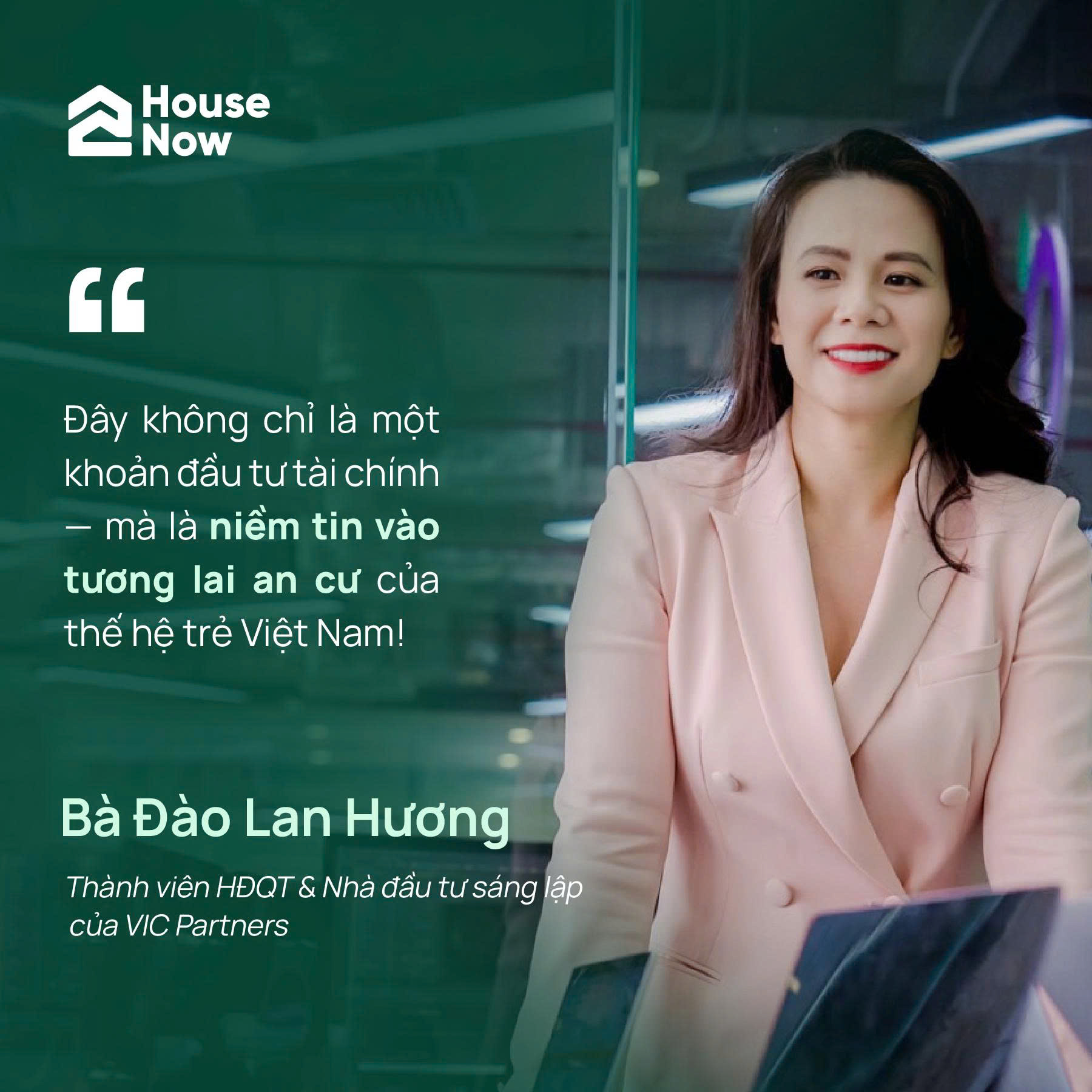 Quỹ đầu tư của bà Đào Lan Hương vừa rót vốn vào một startup proptech 2 năm tuổi, có 100.000 lượt tải- Ảnh 1.