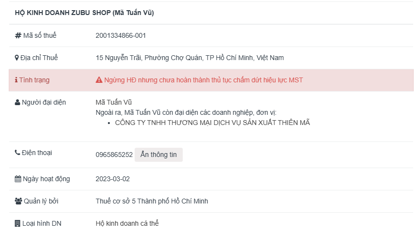 Công ty bán sản phẩm giảm cân "Ngân 98" có còn hoạt động?- Ảnh 3.