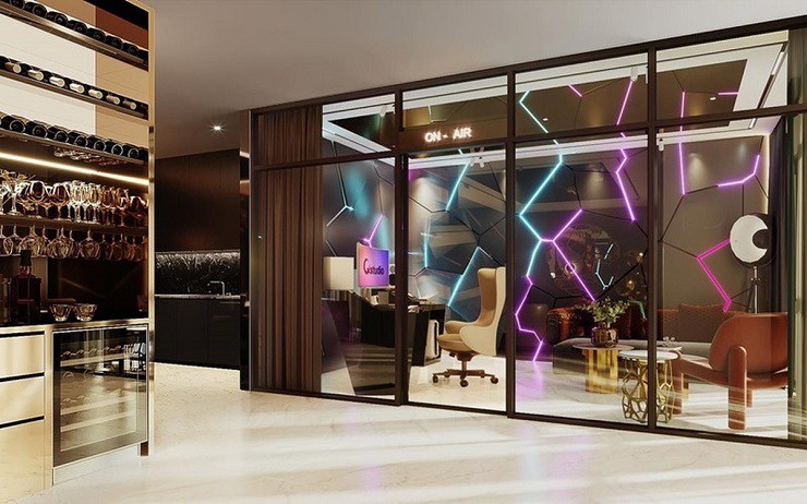 Bên trong penthouse 80 tỷ vừa bị khám xét của Ngân 98 - Lương Bằng Quang- Ảnh 2.