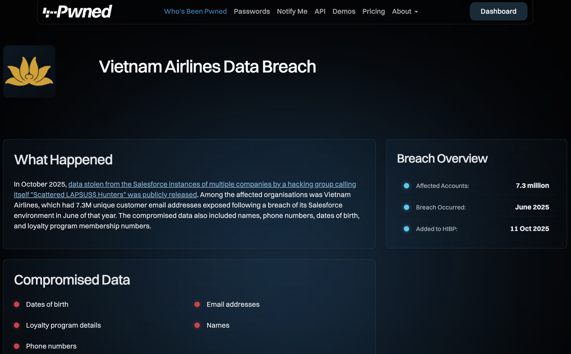 Vietnam Airlines lên tiếng về sự cố lộ dữ liệu, khách hàng cần phải làm gì?- Ảnh 2.