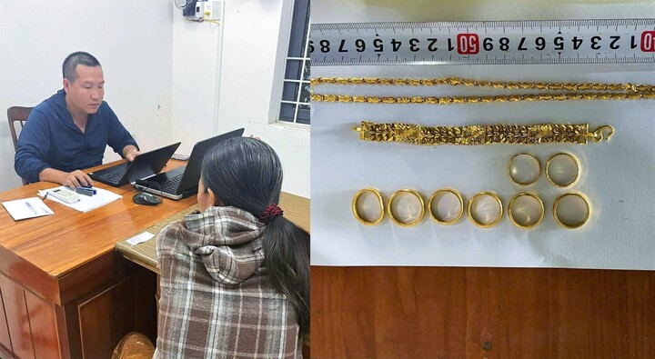 Võ Thị Toàn ra đầu thú, nộp lại vàng- Ảnh 1.