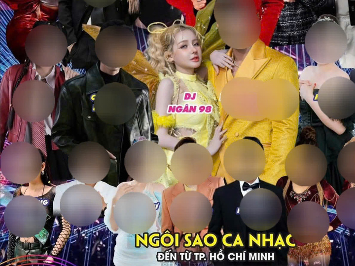 Bỏ hình ảnh DJ Ngân 98 trên poster hội chợ thương mại lớn ở Khánh Hòa- Ảnh 1.